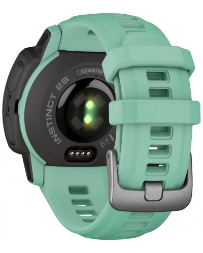 Смарт часовник Garmin - Instinct 2 S Solar, 40mm, зелен - 4